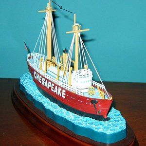 Chesapeake Lightship Model